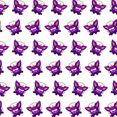 Purple gremlin - sticker pattern 29