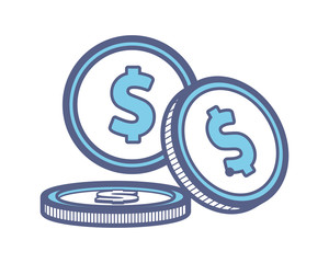 coins finance icon