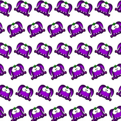 Purple gremlin - sticker pattern 36