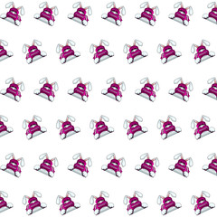 Ninja rabbit - sticker pattern 11