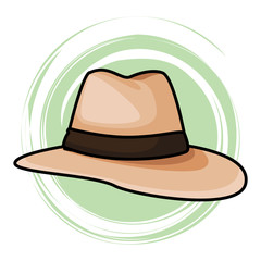 panama hat icon