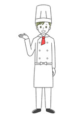 コックさんのイラスト