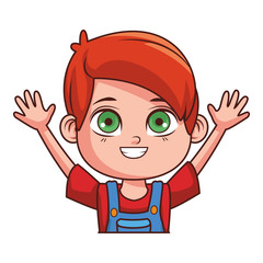cute boy cartoon