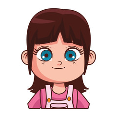 cute girl body cartoon