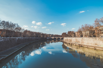 bridge over the river