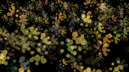 Background with paint. Divorces and drops. Periwinkles.