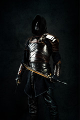 Portrait of an oriental assassin
