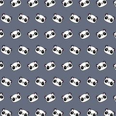 Panda - emoji pattern 23