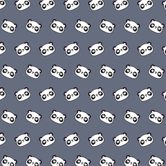 Panda - emoji pattern 27