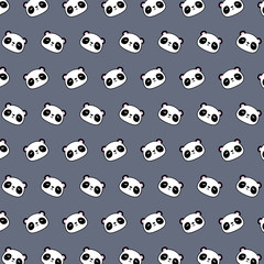 Panda - emoji pattern 51