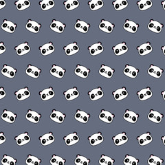 Panda - emoji pattern 50