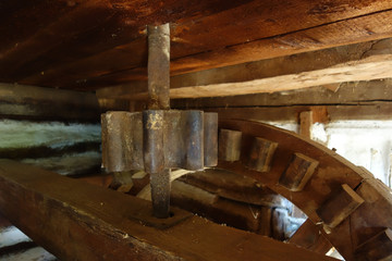An ancient water mill serves as a historical monument © tonysk