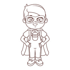 cute boy cartoon