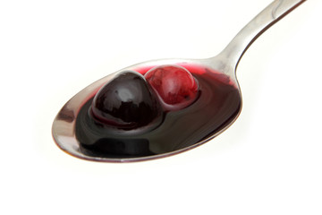 homemade tasty cherry jam