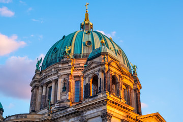 Berlin, Germany - Historic Berlin Cathedral - Berliner Dom - on the Museum Island in the Mitte quarter of Berlin © Art Media Factory