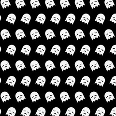 Ghost - emoji pattern 51