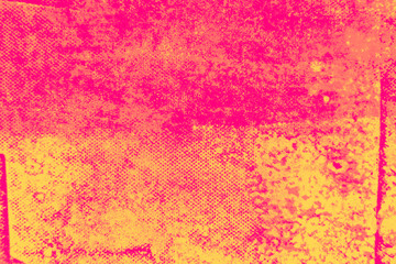 Fototapeta premium pink coral and orange paint brush strokes background 