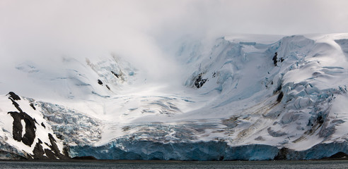 Greenwich Island Antarctica in Fog