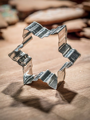 Star-shaped cookie cutter