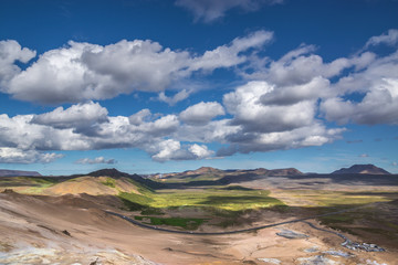 Hverir Iceland near Lake Myvatn
