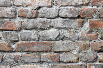 Fototapeta premium Brick wall old aged surface texture