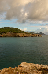 Sunrise in the Cap Martinet on the island of Ibiza