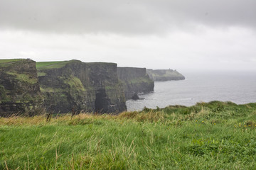 Misty Day at the Cliffs