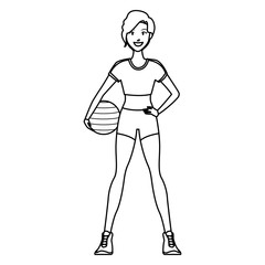 fit woman doing exercise