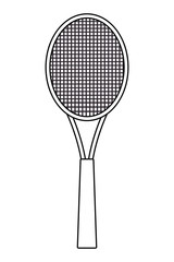 sport racket cartoon