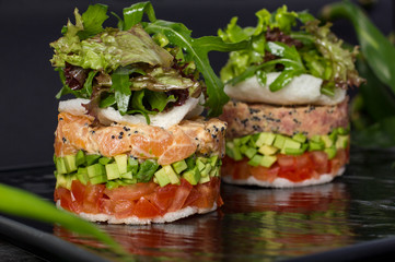 tartar of salmon