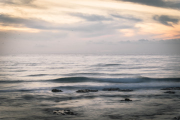 Fototapeta premium sunset over the sea