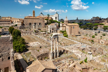 Obraz premium Roman Forum in Rome, Italy