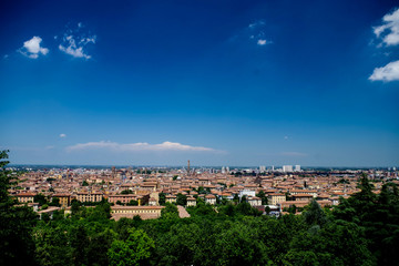 Fototapeta na wymiar Panorama Bologna