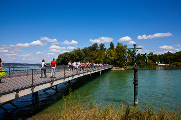 Obraz premium Mainaubrücke