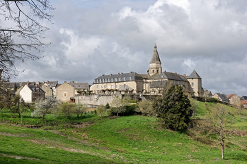 Fototapeta na wymiar Abbaye de Bénévent, Limousin, France
