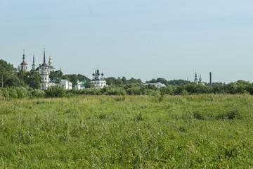 In the fields near the town of Veliky Ustyug