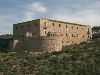 Obraz premium THE CASTLE ON THE DISTANCE