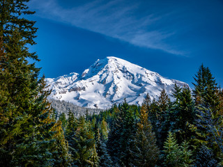 rainier in winter