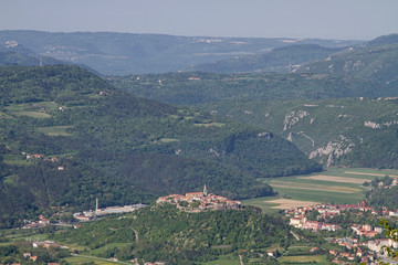 Buzet an der Mirna in Istrien