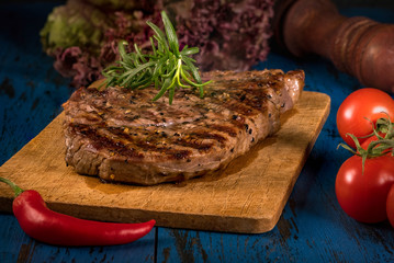 grilled fillet steak