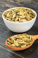 Pumpkin seed kernels