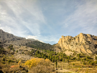 Mountains in spain