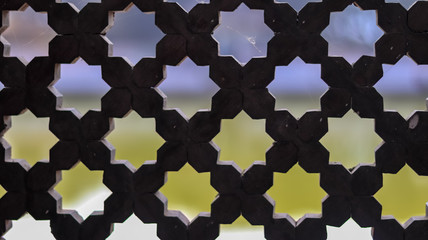 Octagon Shaped traditional Nepali windows