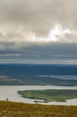 Views from Keimiötunturi Fell in Lapland
