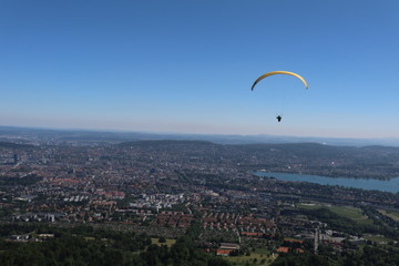 view of the mountains