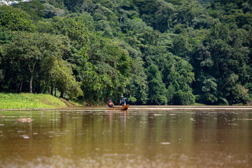 Fisherman on Chagres River, Panamá