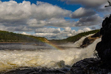 Waterfalls in Sweden