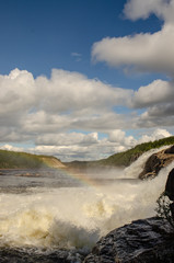 Waterfalls in Sweden