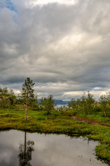 Fototapeta na wymiar Views in Norway