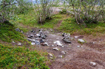 World War II plane wreck in Norway